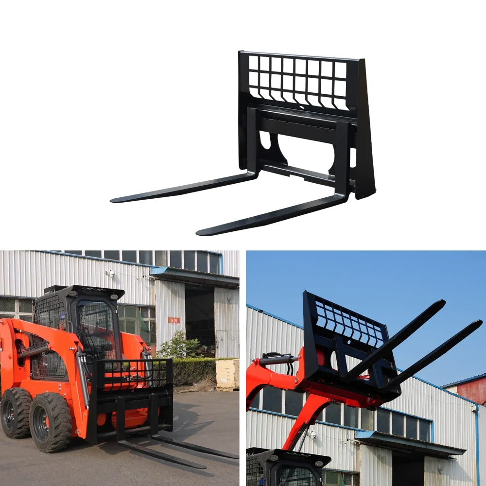 Fork Attachment Suits For HY1025C/HY1050C/HY1065C Mini Skid Steer Loader | HUAYEE HYL01