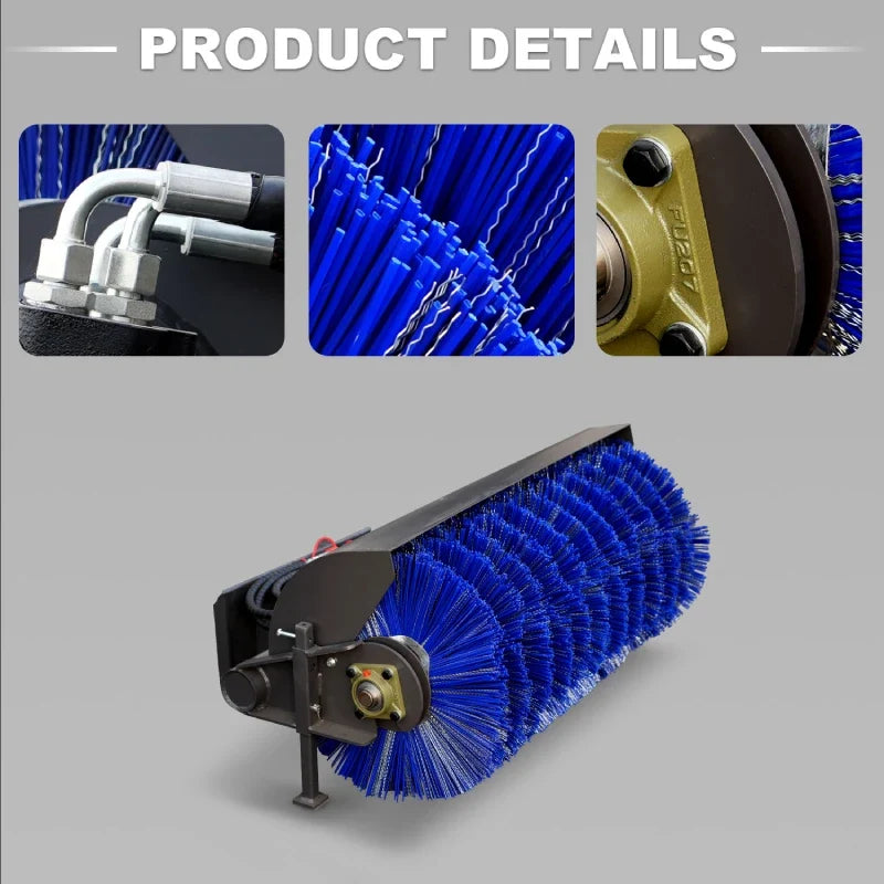 Snowplow Attachment for Mini Skid Steer Loaders | HUAYEE HYS08