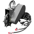 Swing Head Stump Crusher Attachment for Mini Skid Steer Loaders | HUAYEE HYS14