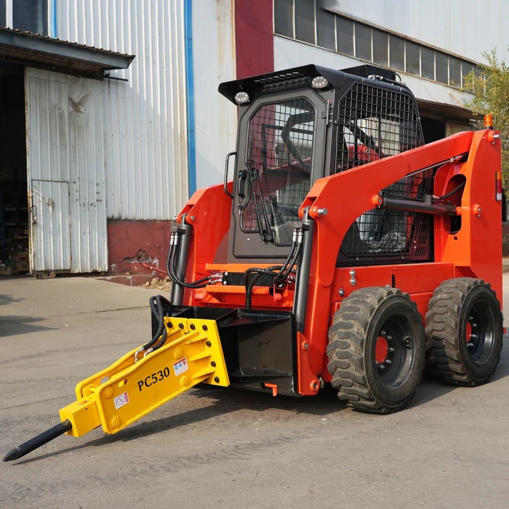 Breaker Attachment for HY1025C/HY1050C/HY1065C Mini Skid Steer Loaders | HUAYEE ‎HYL03