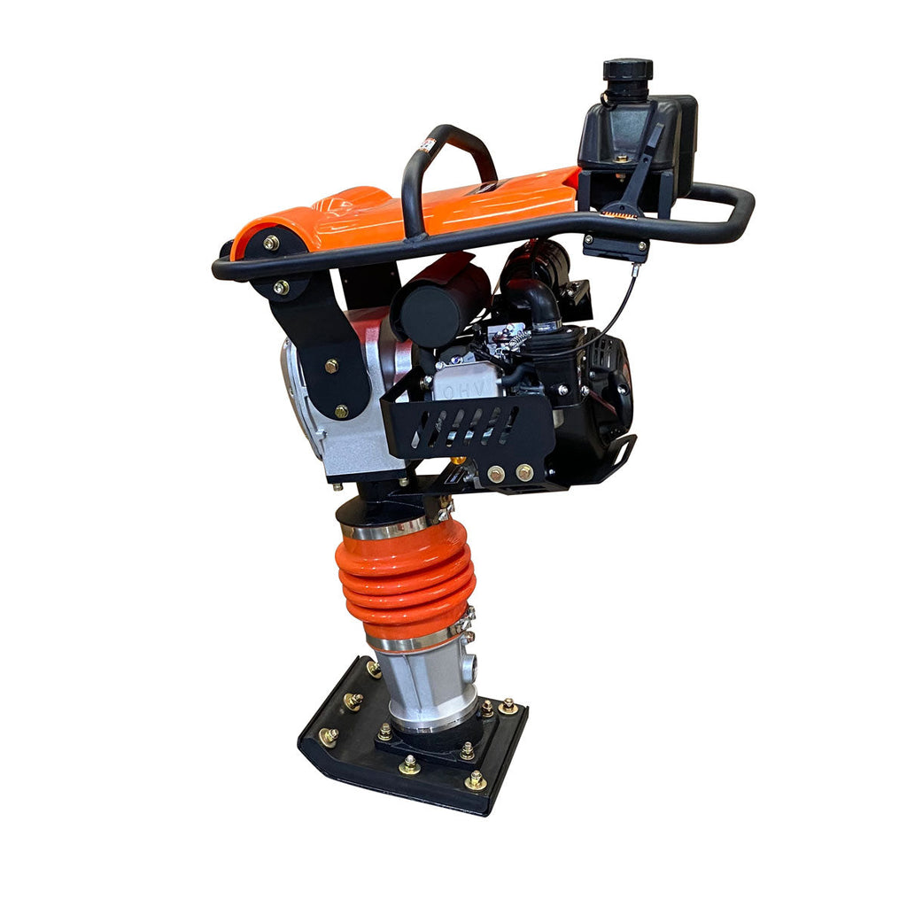TMG Industrial 2250-lb Jumping Jack Tamping Rammer Compactor, 26” Compaction Depth, Asphalt, Cohesive & Granular Soils, TMG-RM80