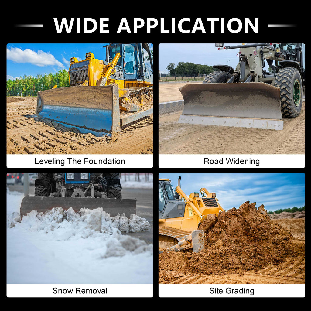 HUAYEE WHY-4 Bulldozer Attachment for WHY500 & WHY1000 Wheel Loaders