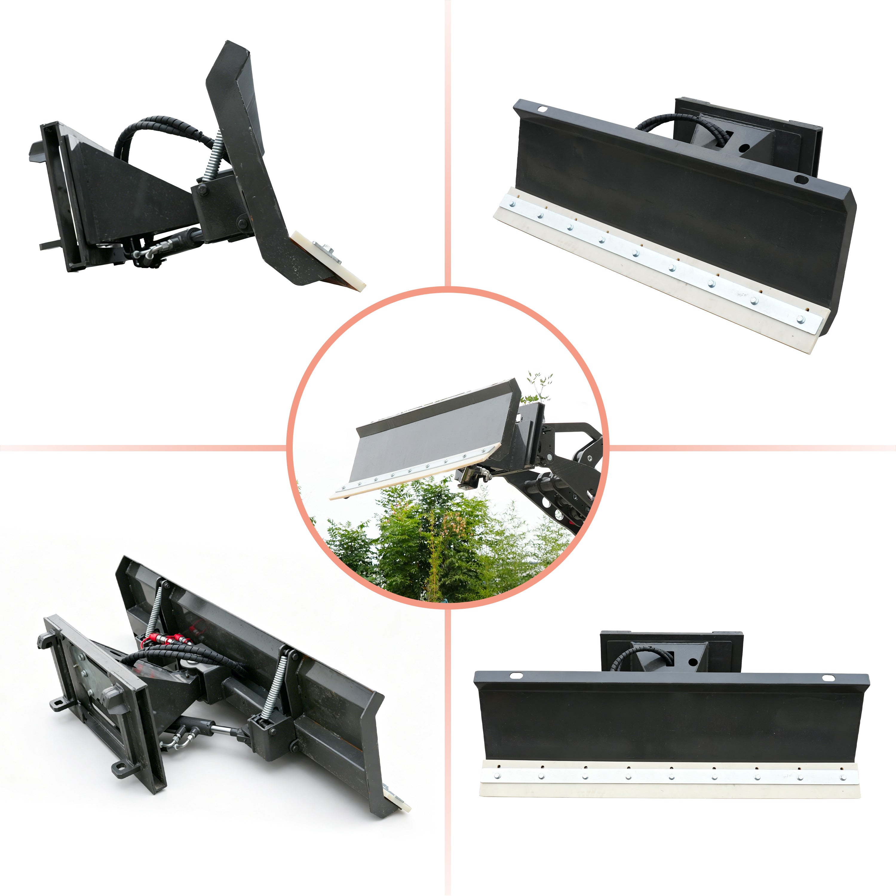 HUAYEE WHY-4 Bulldozer Attachment for WHY500 & WHY1000 Wheel Loaders
